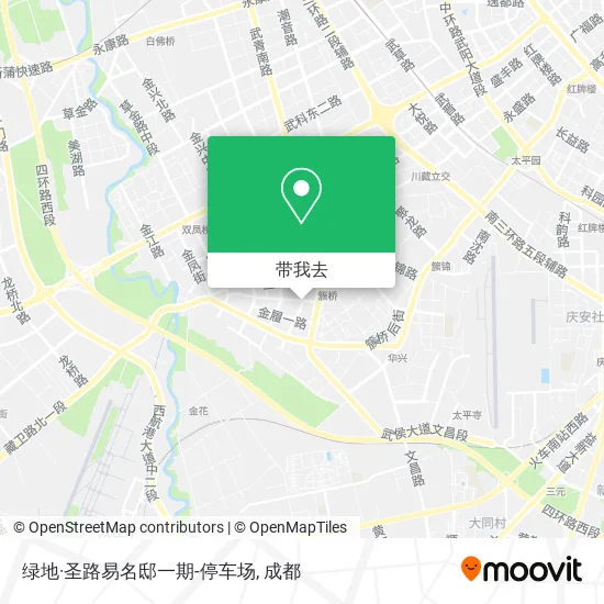 绿地·圣路易名邸一期-停车场地图
