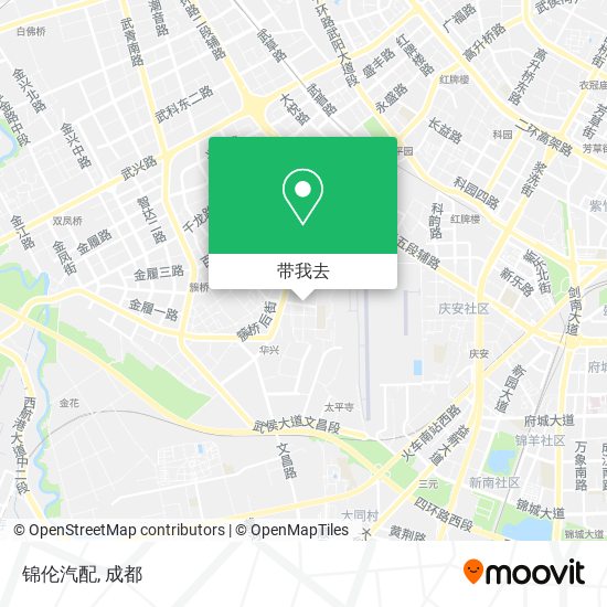 锦伦汽配地图