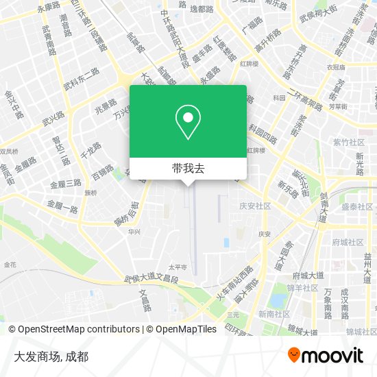 大发商场地图