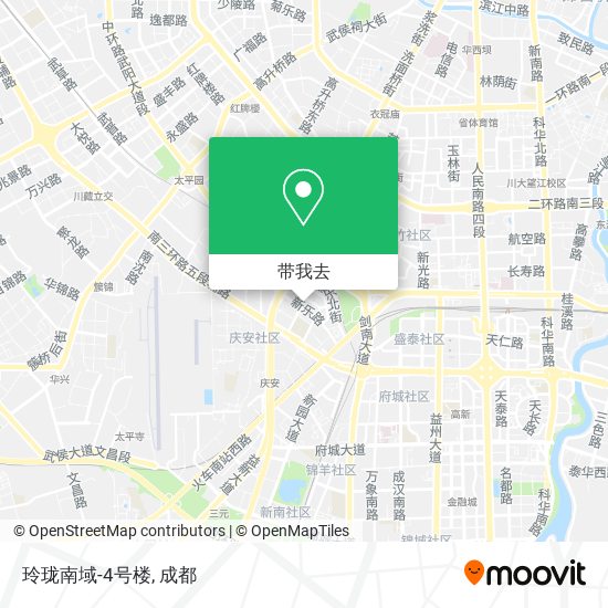 玲珑南域-4号楼地图