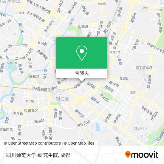 四川师范大学-研究生院地图