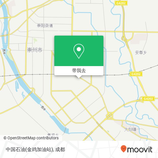 中国石油(金鸡加油站)地图