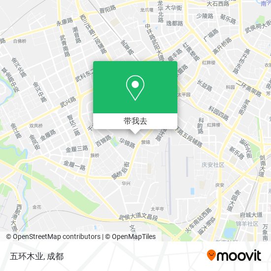 五环木业地图