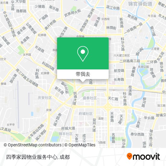 四季家园物业服务中心地图