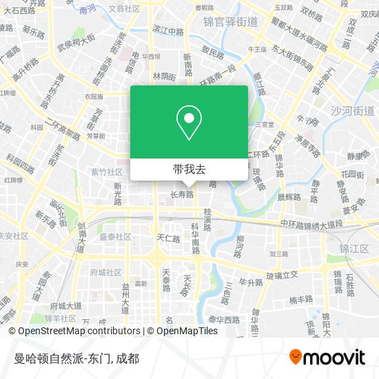 曼哈顿自然派-东门地图