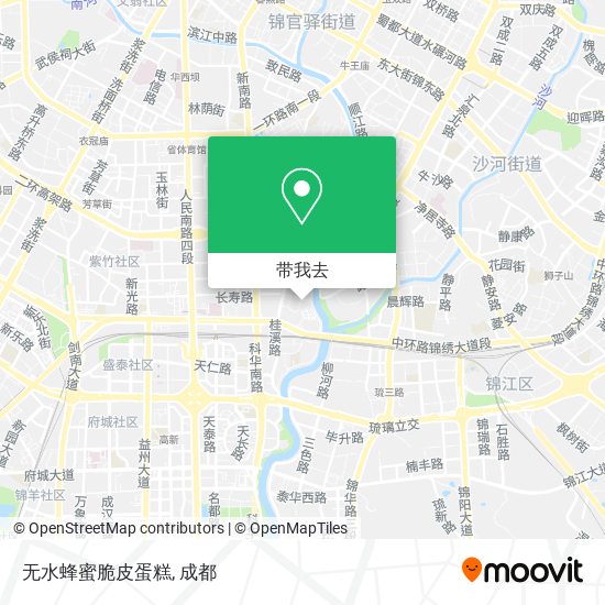 无水蜂蜜脆皮蛋糕地图