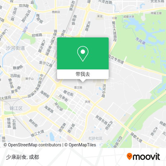 少康副食地图