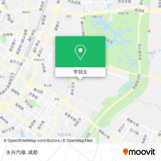 永兴汽修地图