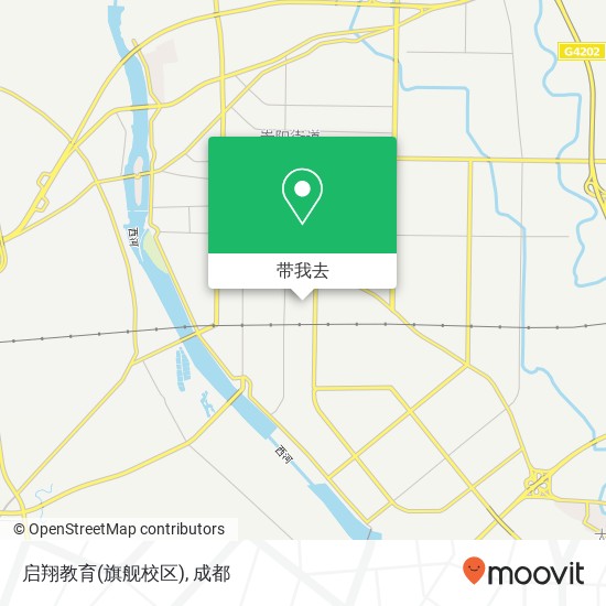 启翔教育(旗舰校区)地图