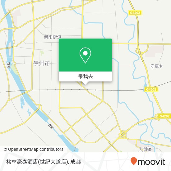 格林豪泰酒店(世纪大道店)地图