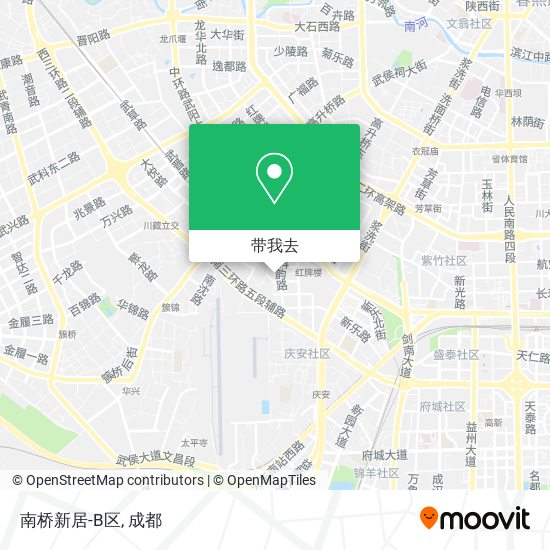 南桥新居-B区地图