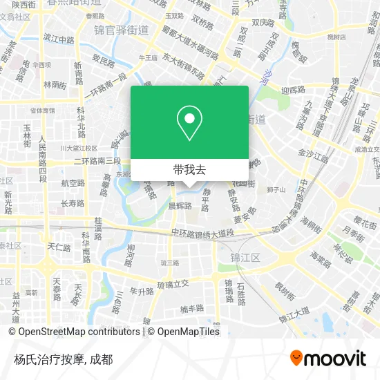 杨氏治疗按摩地图