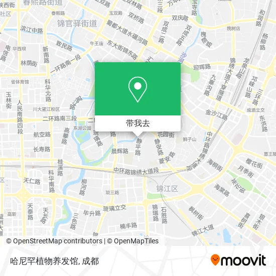 哈尼罕植物养发馆地图
