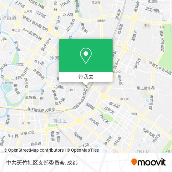 中共斑竹社区支部委员会地图