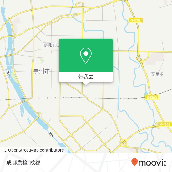 成都质检地图