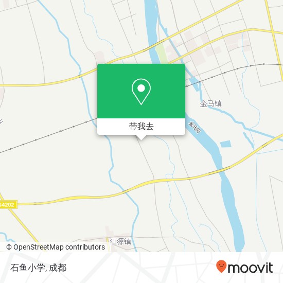 石鱼小学地图