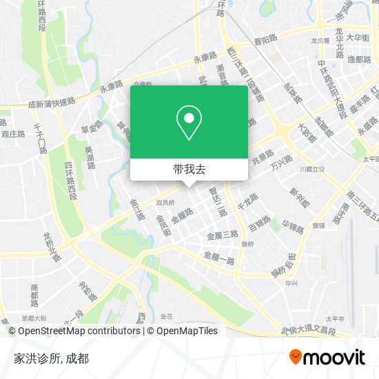 家洪诊所地图