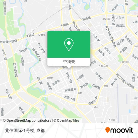 兆信国际-1号楼地图