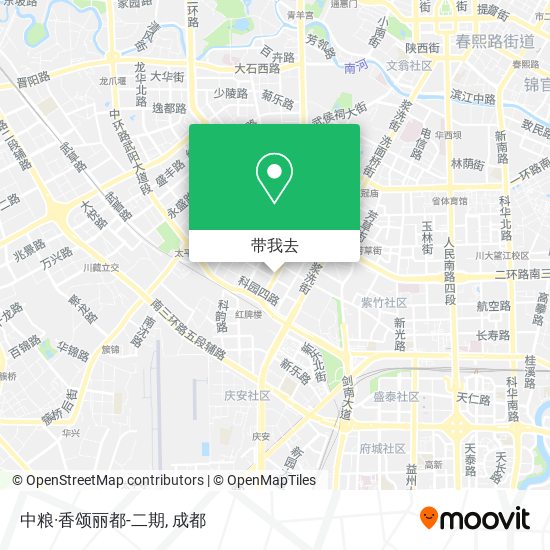中粮·香颂丽都-二期地图