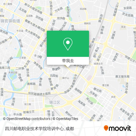 四川邮电职业技术学院培训中心地图