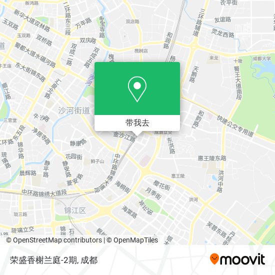 荣盛香榭兰庭-2期地图