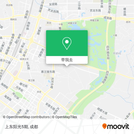 上东阳光5期地图