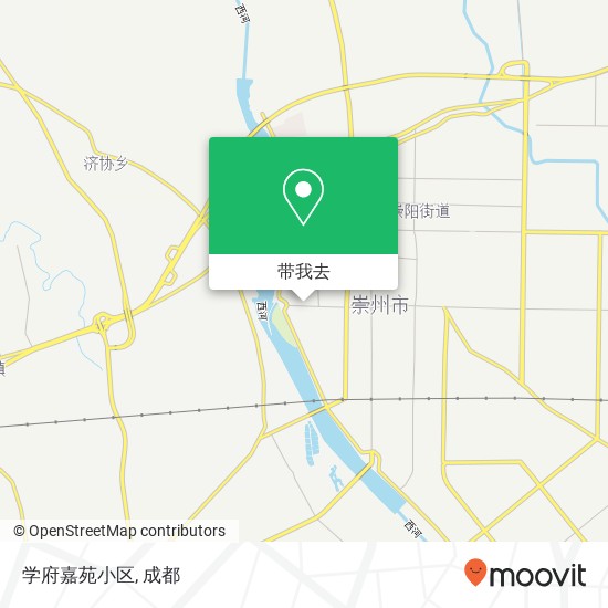学府嘉苑小区地图