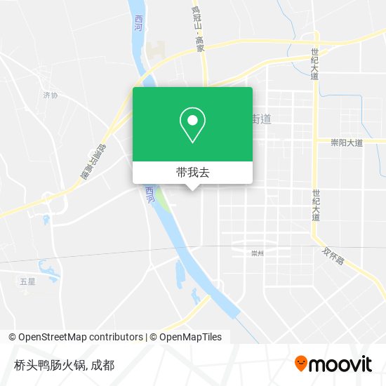 桥头鸭肠火锅地图