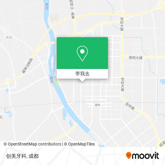 创美牙科地图