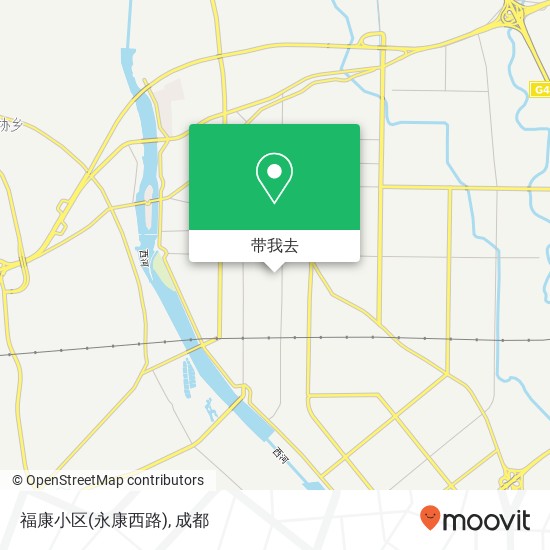 福康小区(永康西路)地图