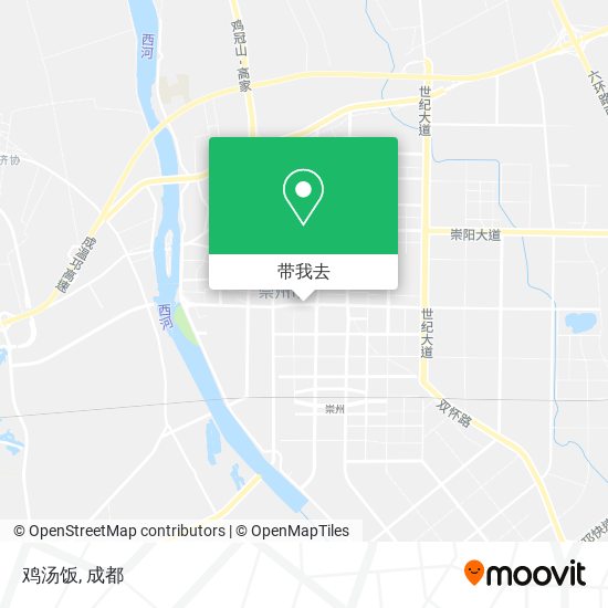 鸡汤饭地图