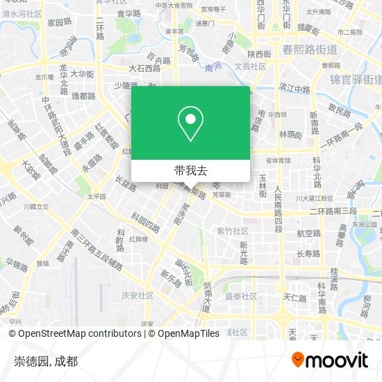 崇德园地图