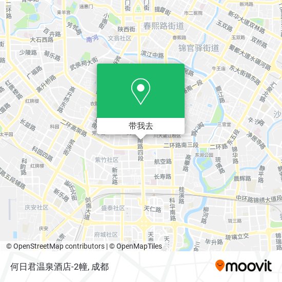 何日君温泉酒店-2幢地图