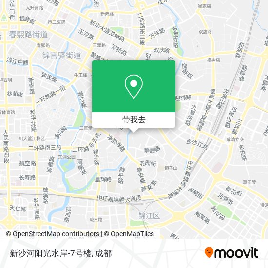 新沙河阳光水岸-7号楼地图