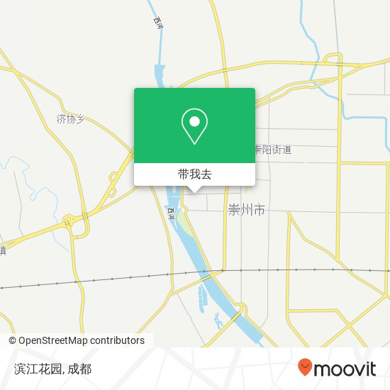 滨江花园地图