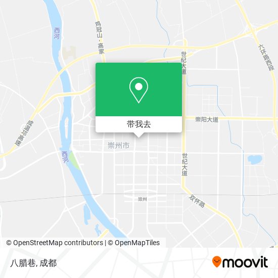 八腊巷地图