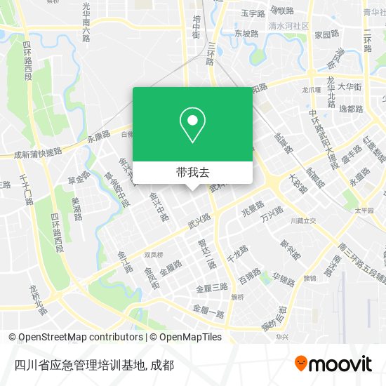 四川省应急管理培训基地地图