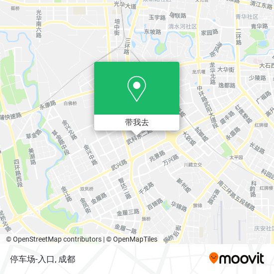 停车场-入口地图