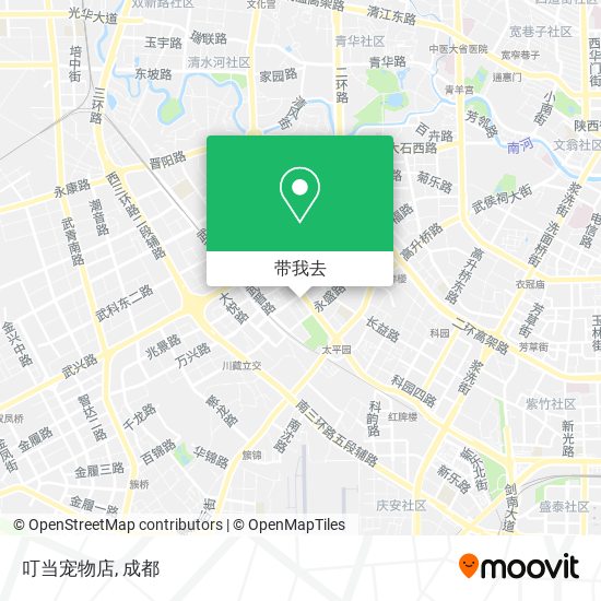 叮当宠物店地图