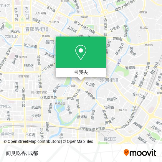 闻臭吃香地图