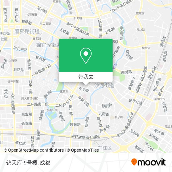 锦天府-9号楼地图