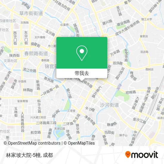 林家坡大院-5幢地图