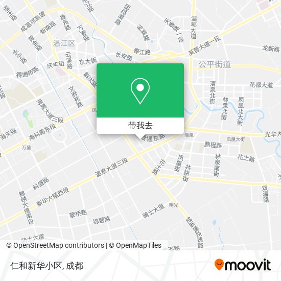 仁和新华小区地图