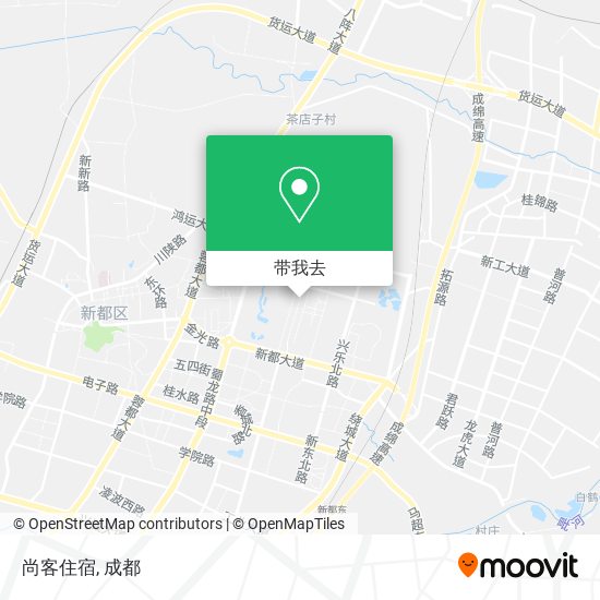 尚客住宿地图