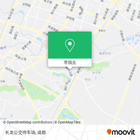 长龙公交停车场地图