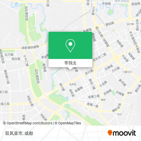 双凤菜市地图