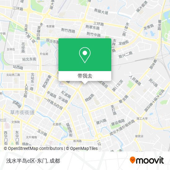 浅水半岛c区-东门地图