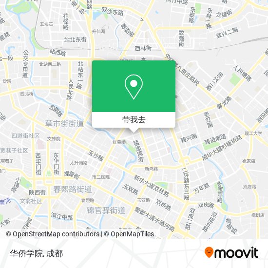华侨学院地图