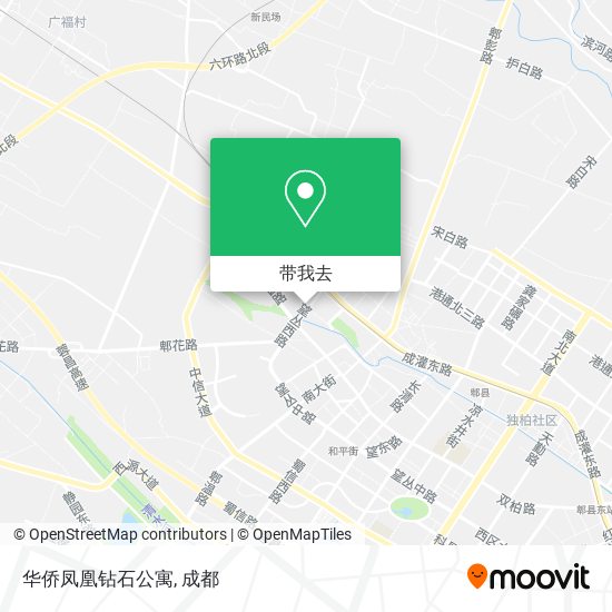 华侨凤凰钻石公寓地图