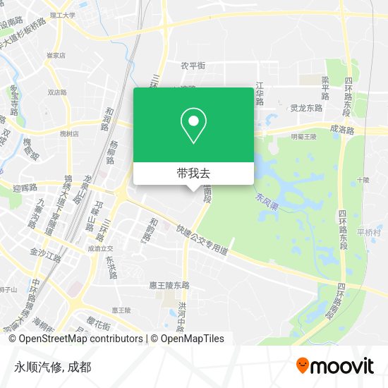 永顺汽修地图